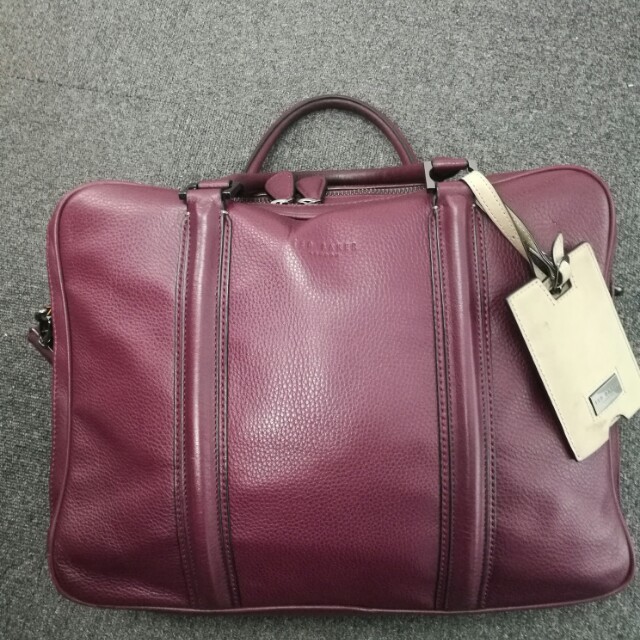 ted baker oxblood bag