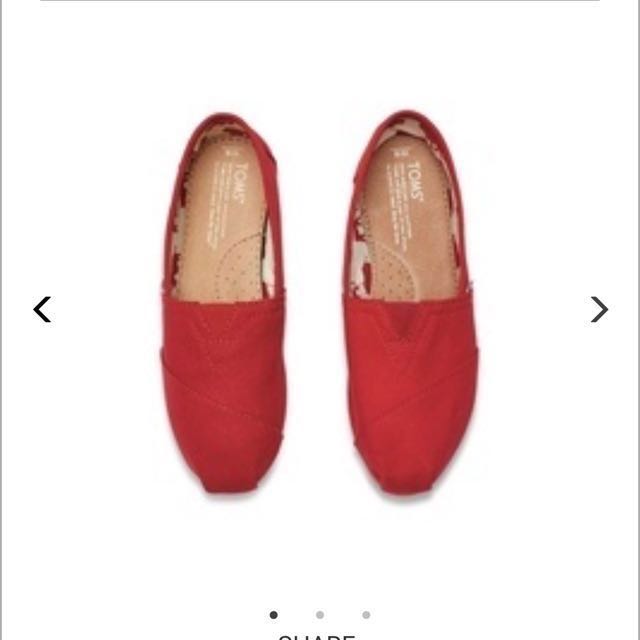 Red canvas women's classics 2025