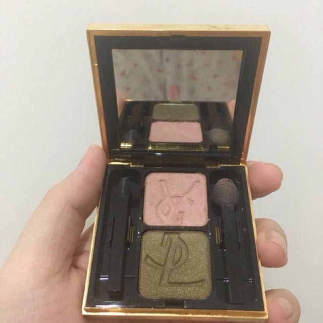 YSL Eyeshadow Duo, Kesehatan & Kecantikan, Rias Wajah di Carousell