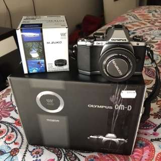 Olympus OMD EM10 *like new* *with warranty*