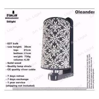 Lampu Dinding Hias Dekorasi - Wall Lamp - Oleander