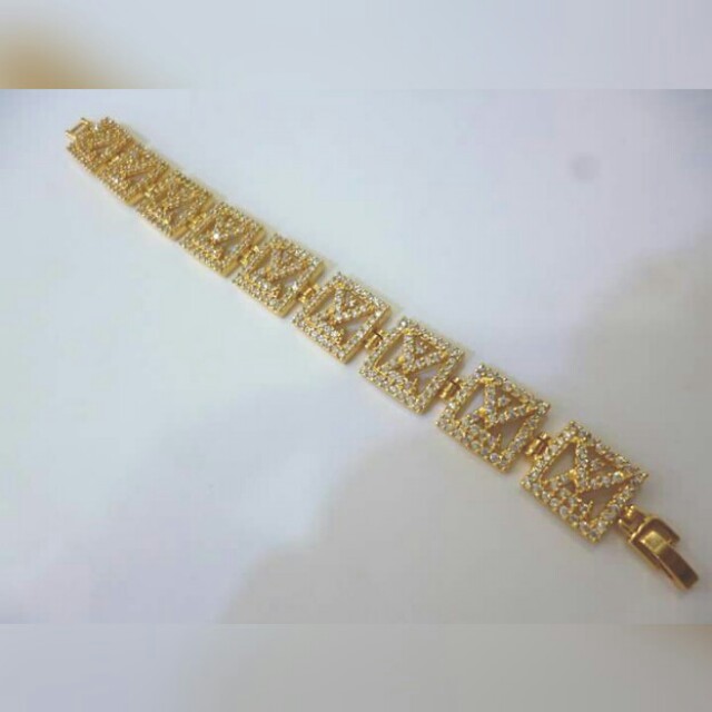 gelang gold plated
