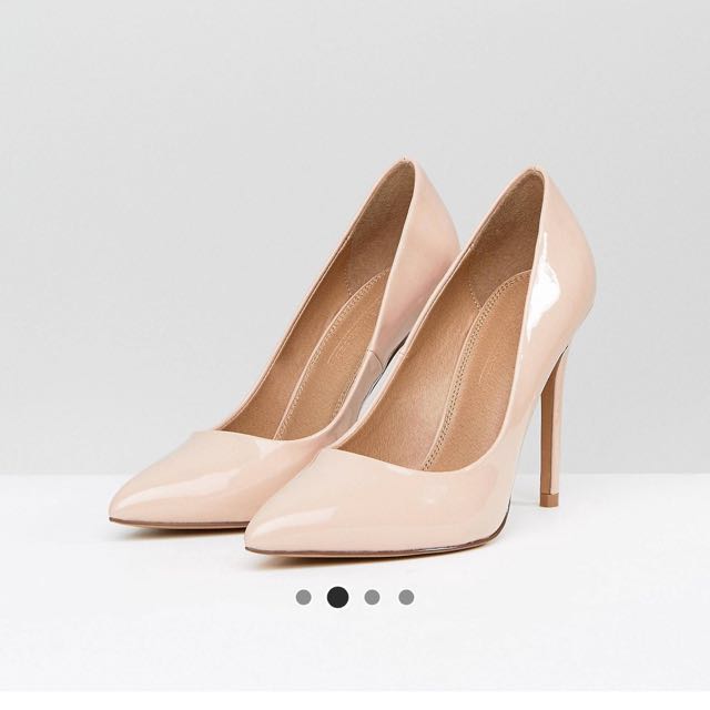 asos nude heels