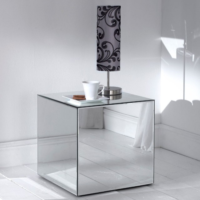 Mirror side table shop for sale
