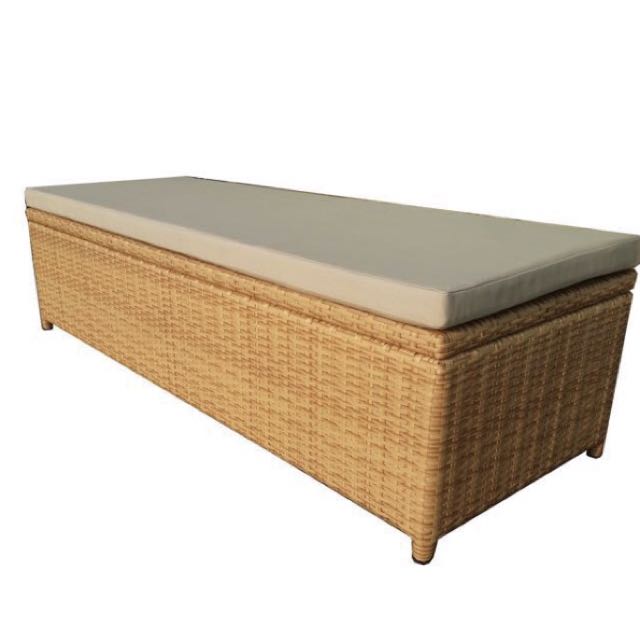 Boxyl Wicker Storage Bench Honey Wicker Furniture Sofas On