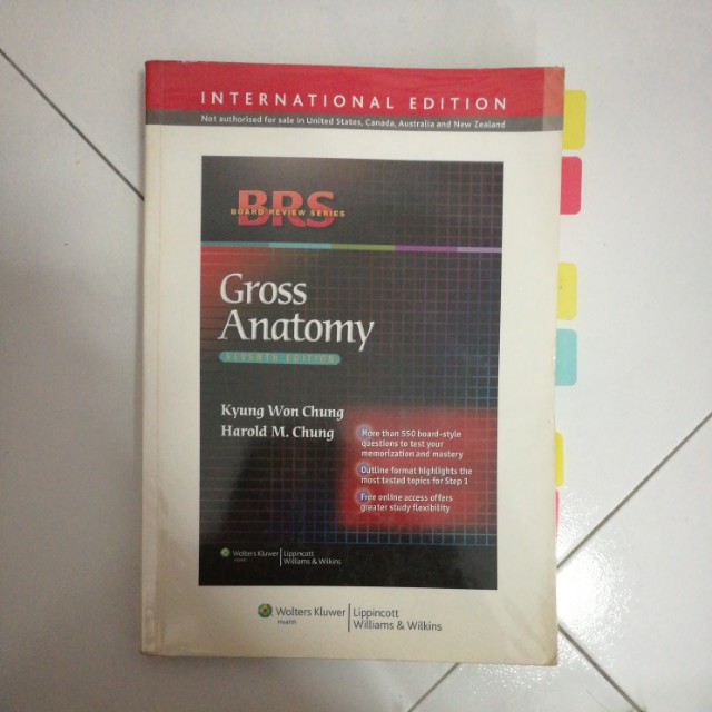Brs Gross Anatomy Books Stationery Textbooks On Carousell