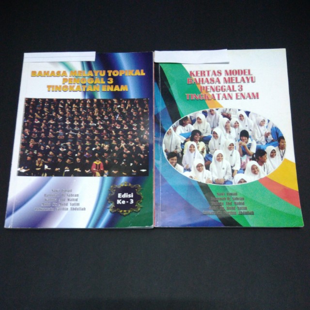 Buku Teks Stpm Bahasa Melayu Sem 3 Kertas Model Bm P3 Textbooks On Carousell