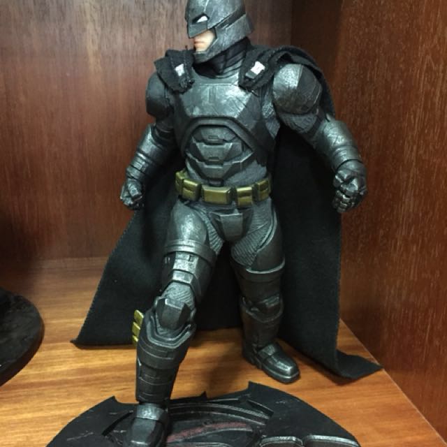 armored batman statue