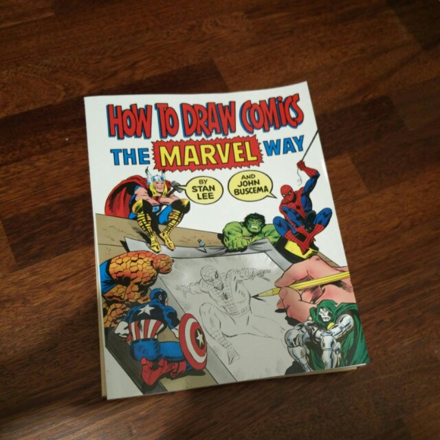 How To Draw Comics Marvel Way Books Stationery Comics