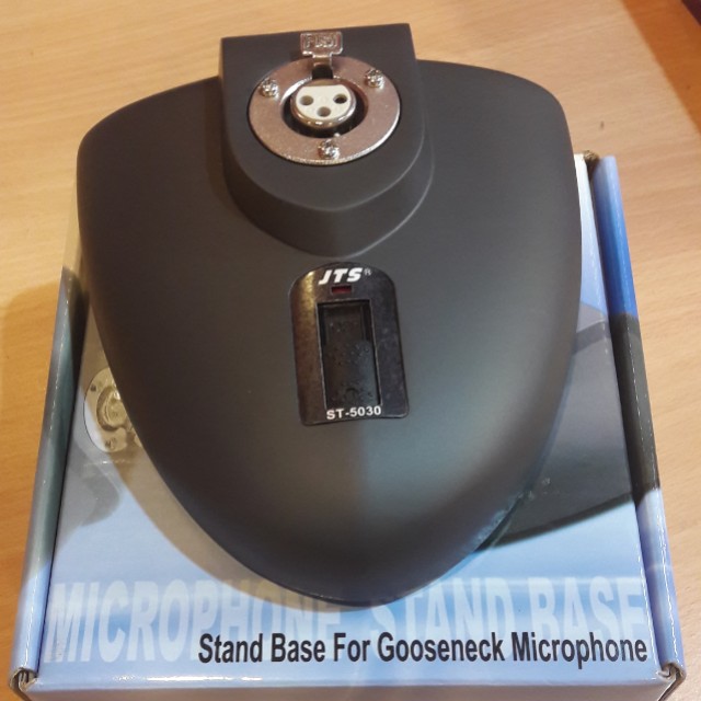 JTS stand for Gooseneck microphone (new), Hobbies & Toys, Music & Media