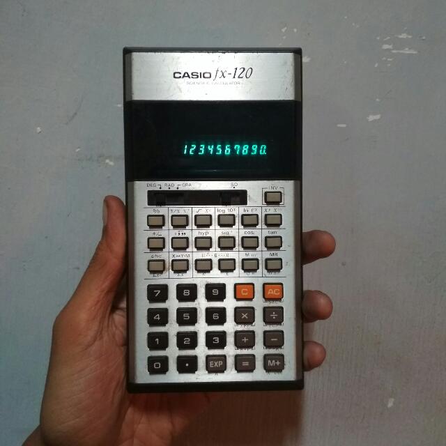 Casio fx120 store