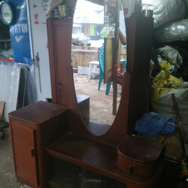 Meja Rias Jadul Tolet Jati Jadul Di Lapak Vip Lawas Bukalapak