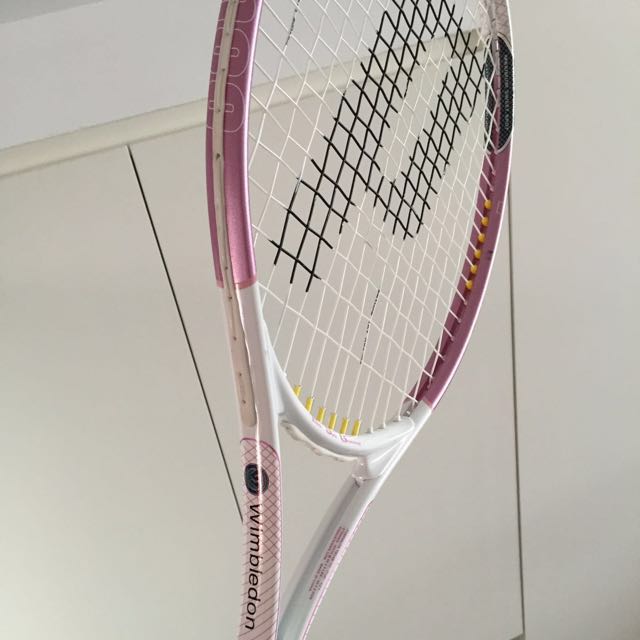 Prince Wimbledon Fusion Lite TM14B111 Tennis Racquet (Pink), Sports