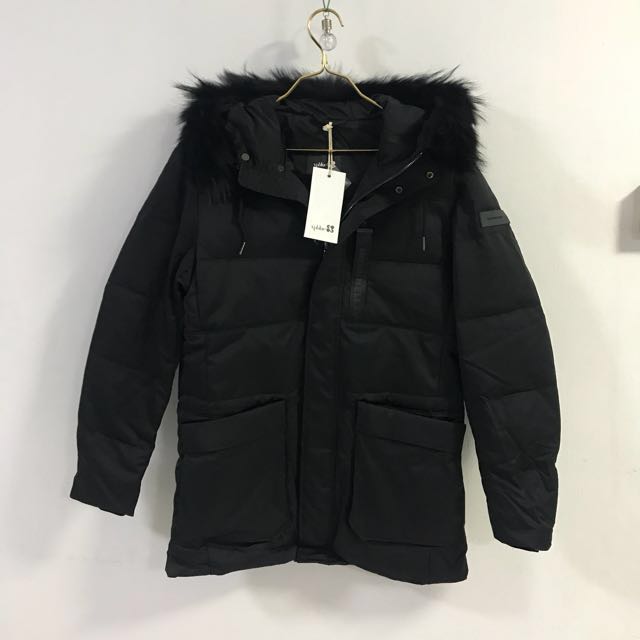 REAL FUR TRIM Down Coat Winter Jacket Men Men s Fashion Tops