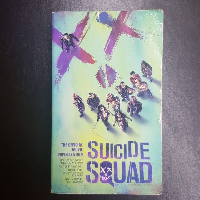 Suicide Squad The Official Movie Novelization Books Stationery Fiction On Carousell