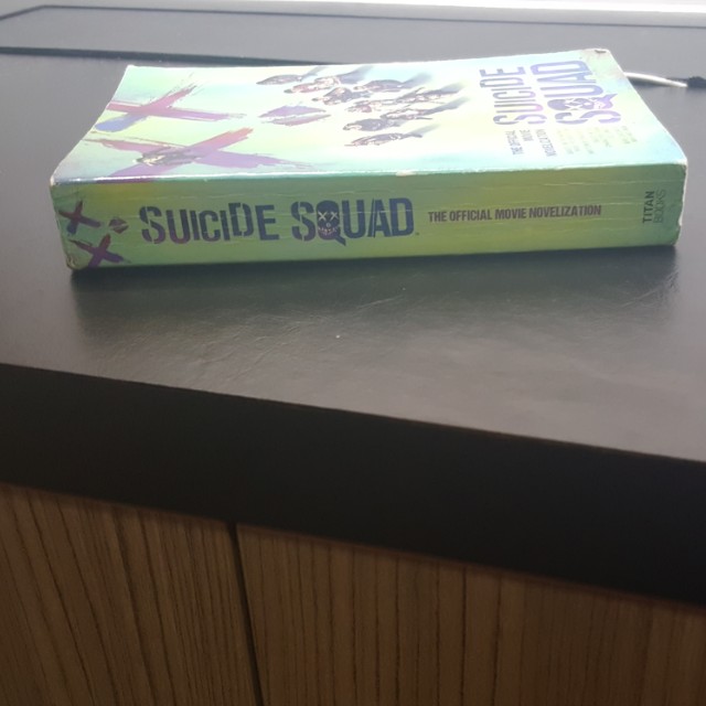 Suicide Squad The Official Movie Novelization Books Stationery Fiction On Carousell