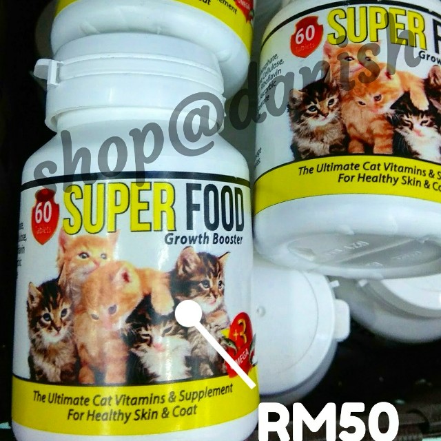 Superfood growth booster for cat top