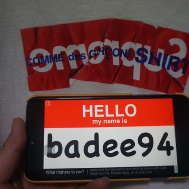 Supreme Cdg Box Logo Men S Fashion Clothes On Carousell