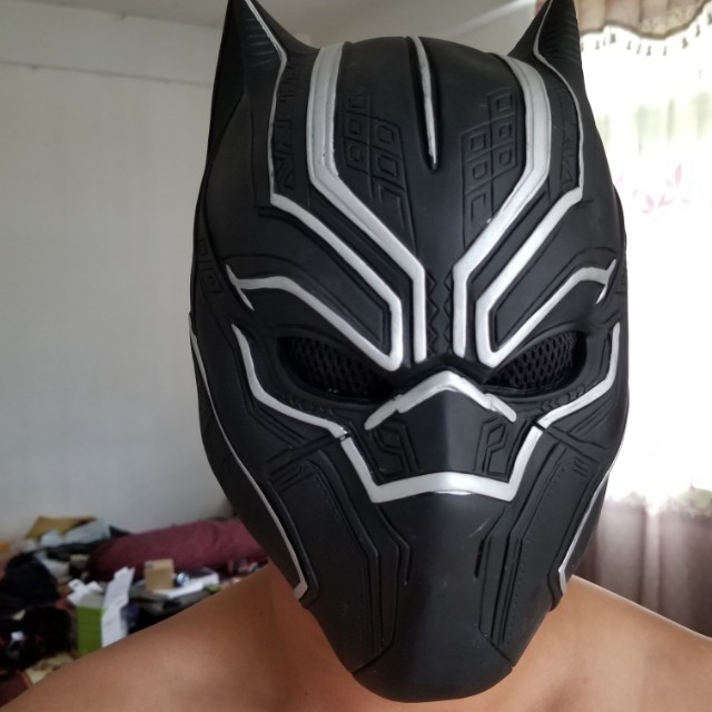 Topeng Black Panther, Hobbies & Toys, Collectibles & Memorabilia, Fan  Merchandise On Carousell