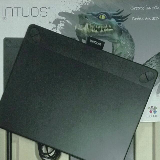 ーーーwacom Intuos Pen Touch Tablet 3d Version Medium Design Craft On Carousell