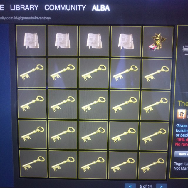 30 Tf2 Mann Co keys cash upfront only, Video Gaming, Video Game