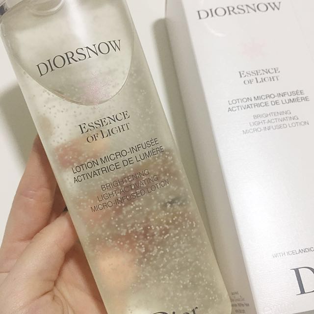 Diorsnow essence of hotsell light lotion review
