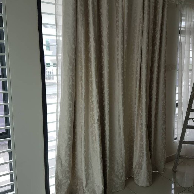 Blackout Curtain Spotlight Home Furniture Home Decor On Carousell