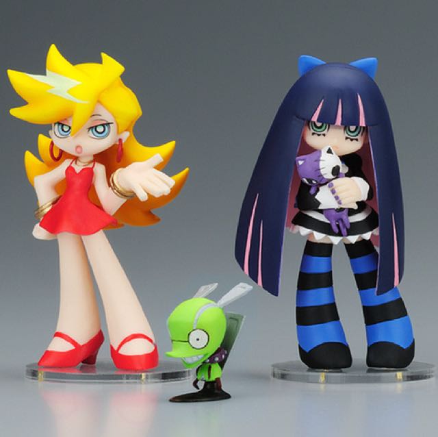 Panty and stocking with garterbelt figures clearance