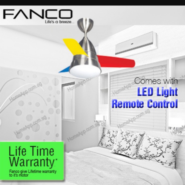 Brand New Fanco Ceiling Fan Free Delivery And Installation Books