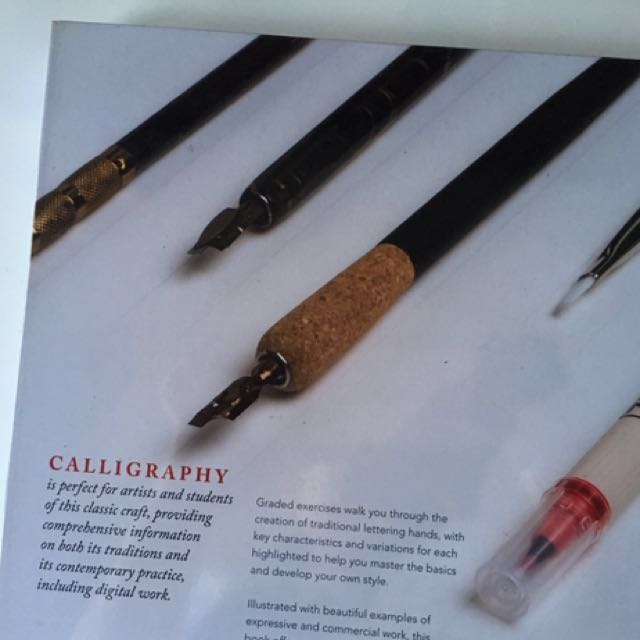 calligraphy tools and techniques book (Category: Craft Supplies & Tools) located in Antipolo. Submitted by crafts.etcetera (Listing ID 135033912, Image 2). Description: calligraphy tools and techniques new plastic covered php 1000.