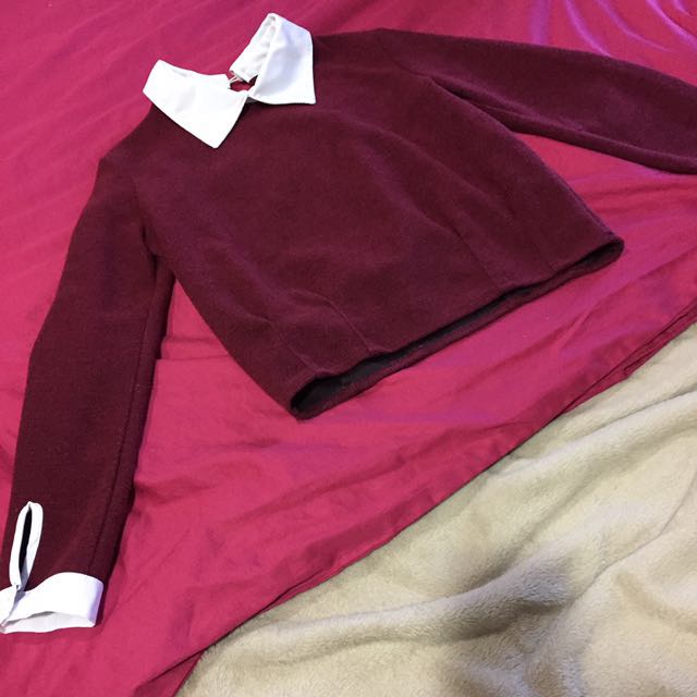 Collared Sweater (Category: Longsleeves) located in Subang Jaya. Submitted by cherylkhoo (Listing ID 114831480, Image 2). Description: .