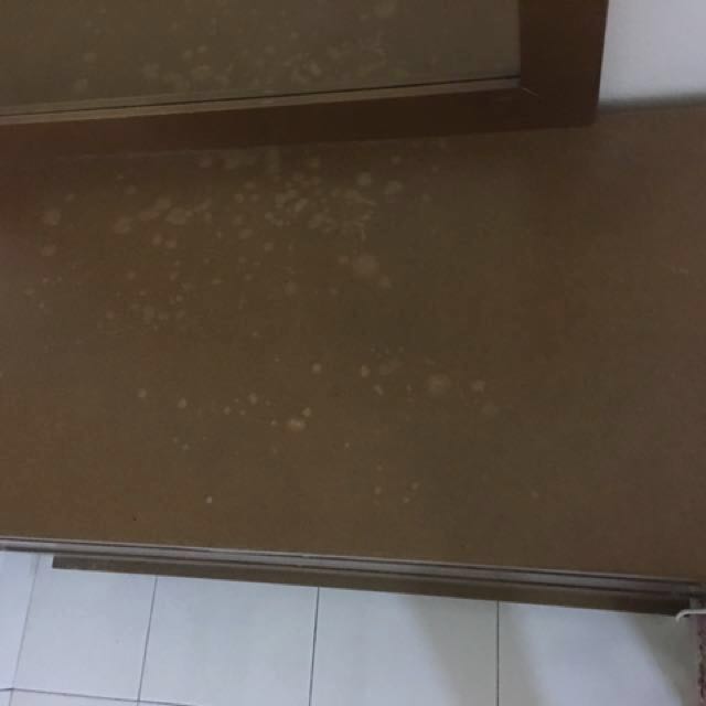 Dressing table (Category: Tables & Sets) located in Klang. Submitted by AuntKSP (Listing ID 137281619, Image 2). Description: Roller not smooth n got water mark stains... letting go cheap ( price can be nego ), wood small piece chip off but already glue bc n drawer roller abit jam .. can see at the 3rd pix .