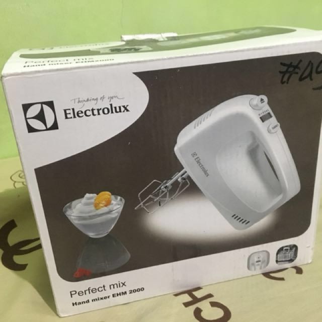 Electrolux Hand Mixer, Kitchen & Appliances di Carousell