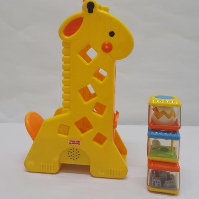 fisher price tumblin sounds giraffe