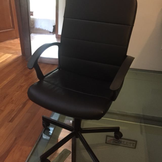 Ikea Torkel Swivel Black Office Chair Furniture Tables Chairs On Carousell