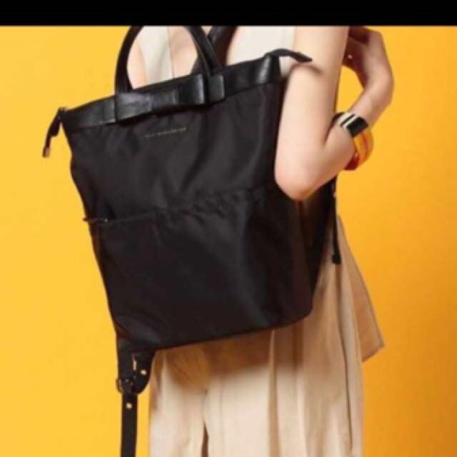 Jill Stuart black ribbon backpack Women s Fashion Bags Wallets Cross body Bags on Carousell
