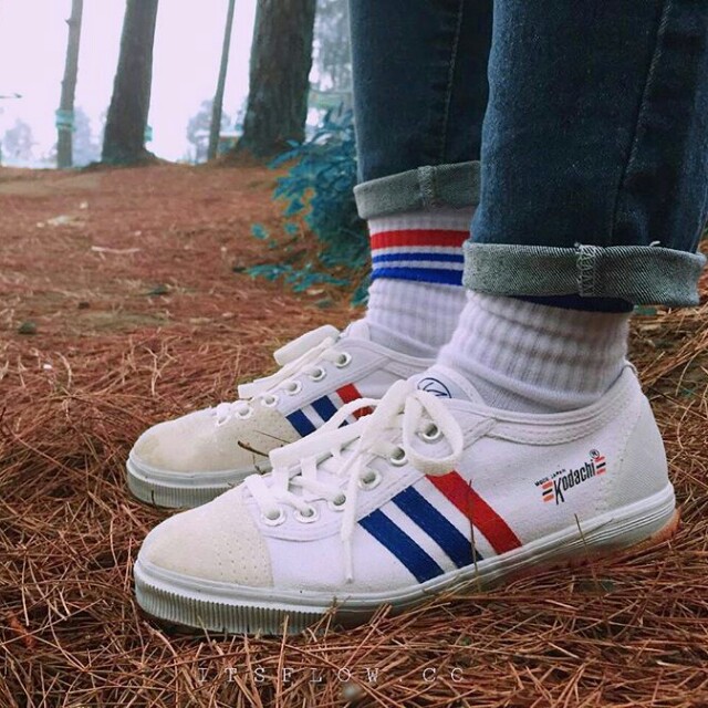 Kodachi Sepatu Capung 8111 Vintage Dragonfly Tiga Garis Fesyen Pria Sepatu Di Carousell