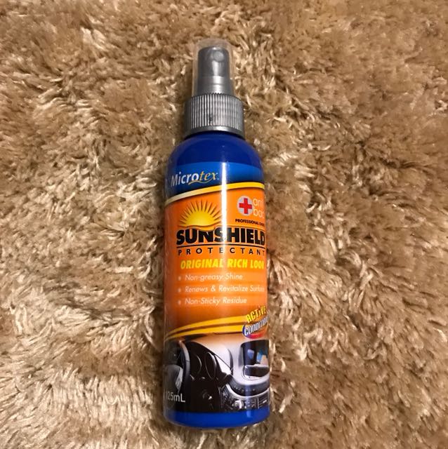 Microtex Sunshield Protectant for Car dash board etc, Auto ...
