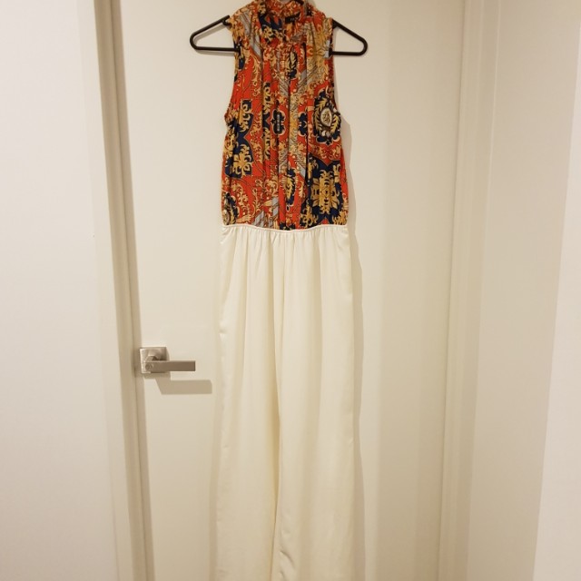 versace inspired jumpsuit