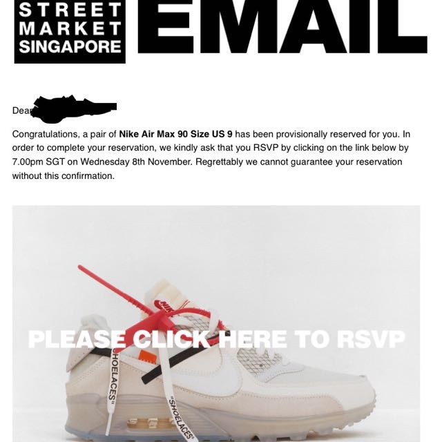 White air max clearance 9 off white