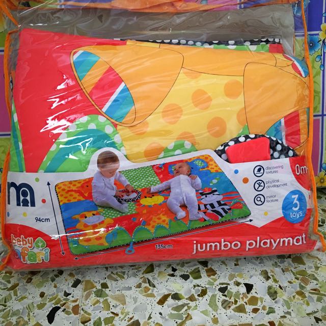 mothercare baby safari playmat