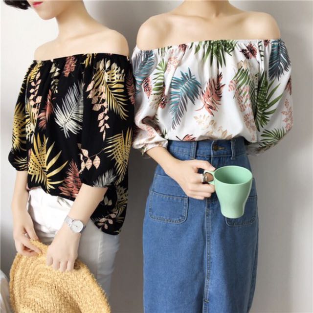 retro off shoulder