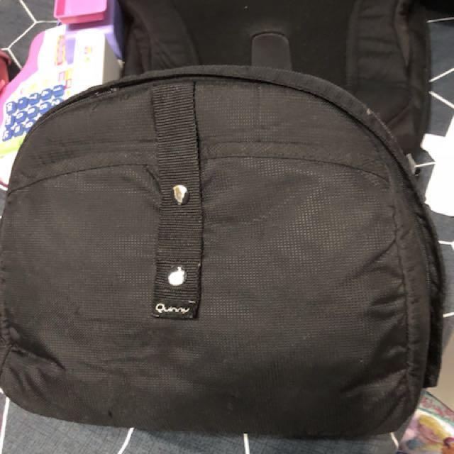 Quinny diaper bag black on sale