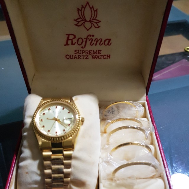 Rofina supreme quartz watch, Luxury 