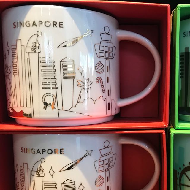 Starbucks You Are Here Collection Singapore New NEU mit SKU