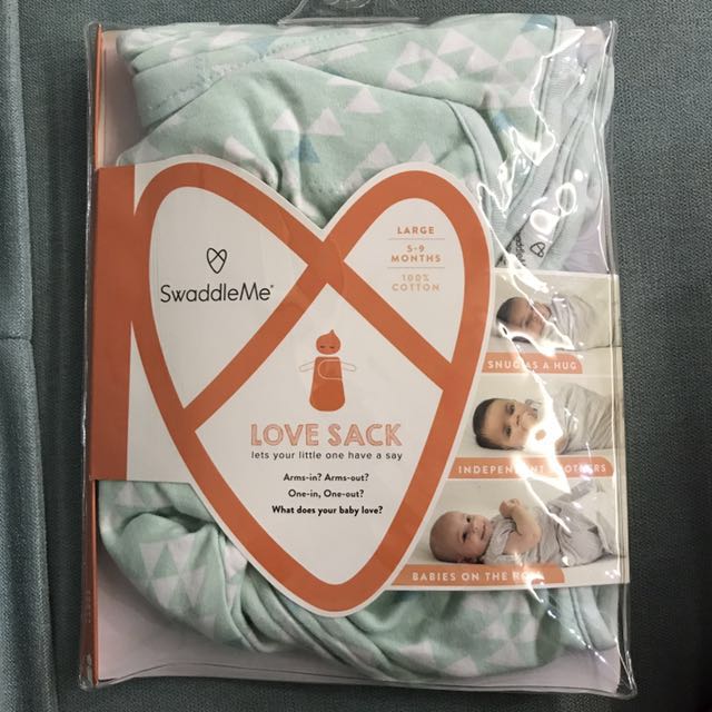 swaddleme love sack large