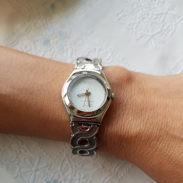swatch irony women's watch