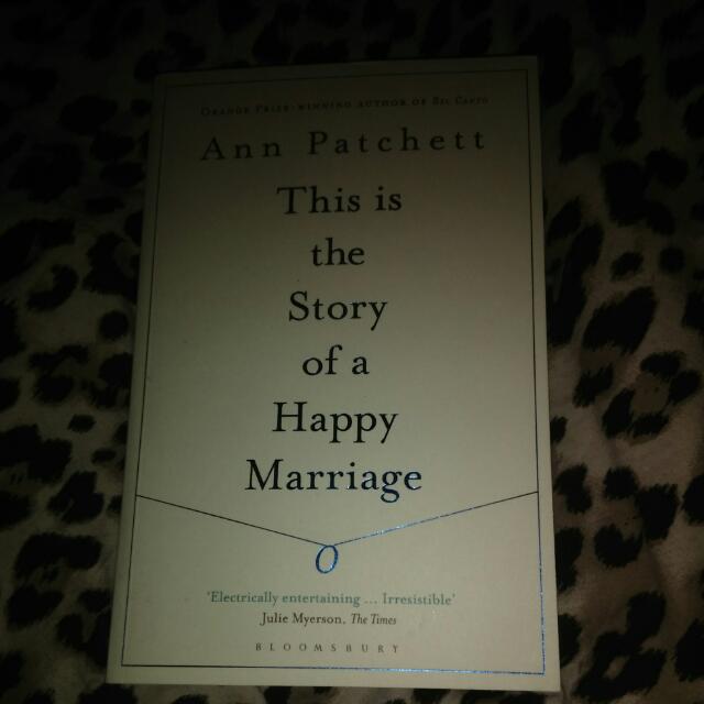 This Is The Story Of A Happy Marriage Ann Patchett On Carousell