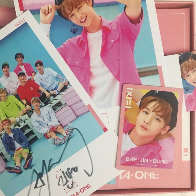 Wanna One Mwave Signed Albums Bae Jinyoung Full Set Hobbies Toys Memorabilia Collectibles K Wave On Carousell