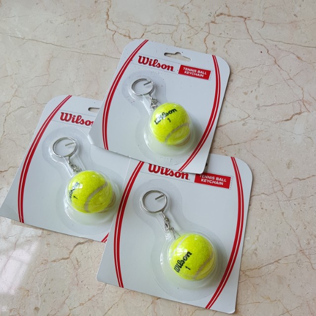 Wilson tennis ball keychain 2025